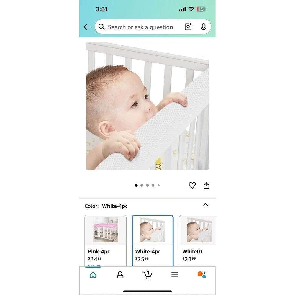 Crib rail covers